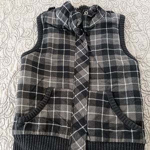 Sweater Project Plaid Vest
